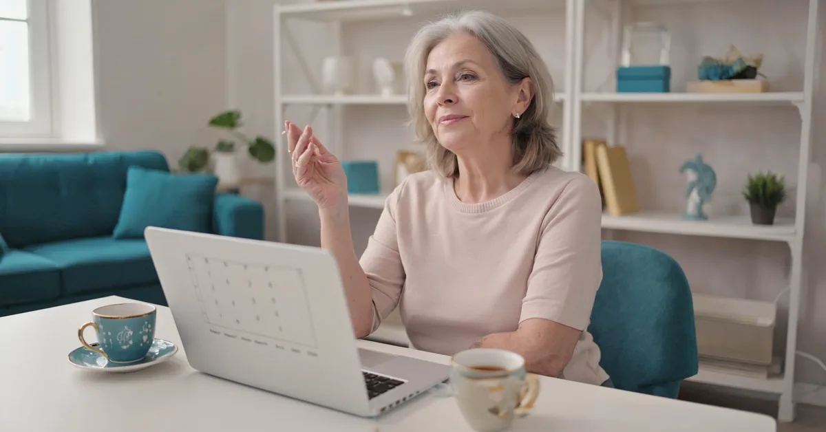 Irish woman enjoying consultation booking β Slimbr weight-loss support